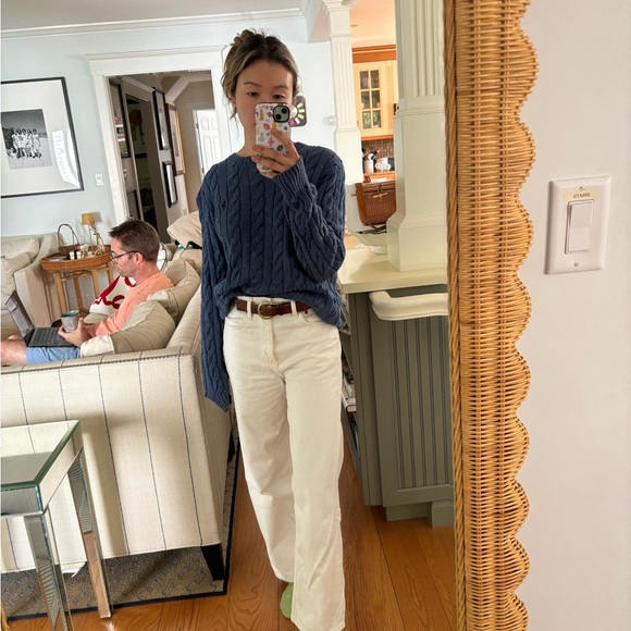 Polo Cable Knit Sweater - Picture 1 of 3